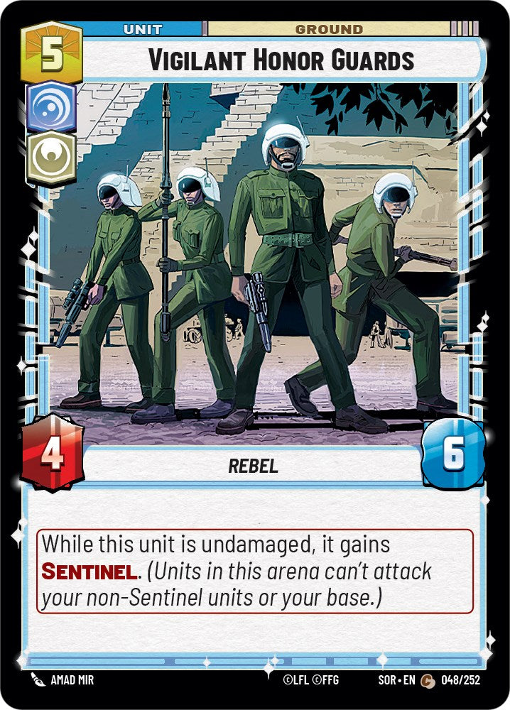 Vigilant Honor Guards - 048/252 (Normal) Near Mint_Normal