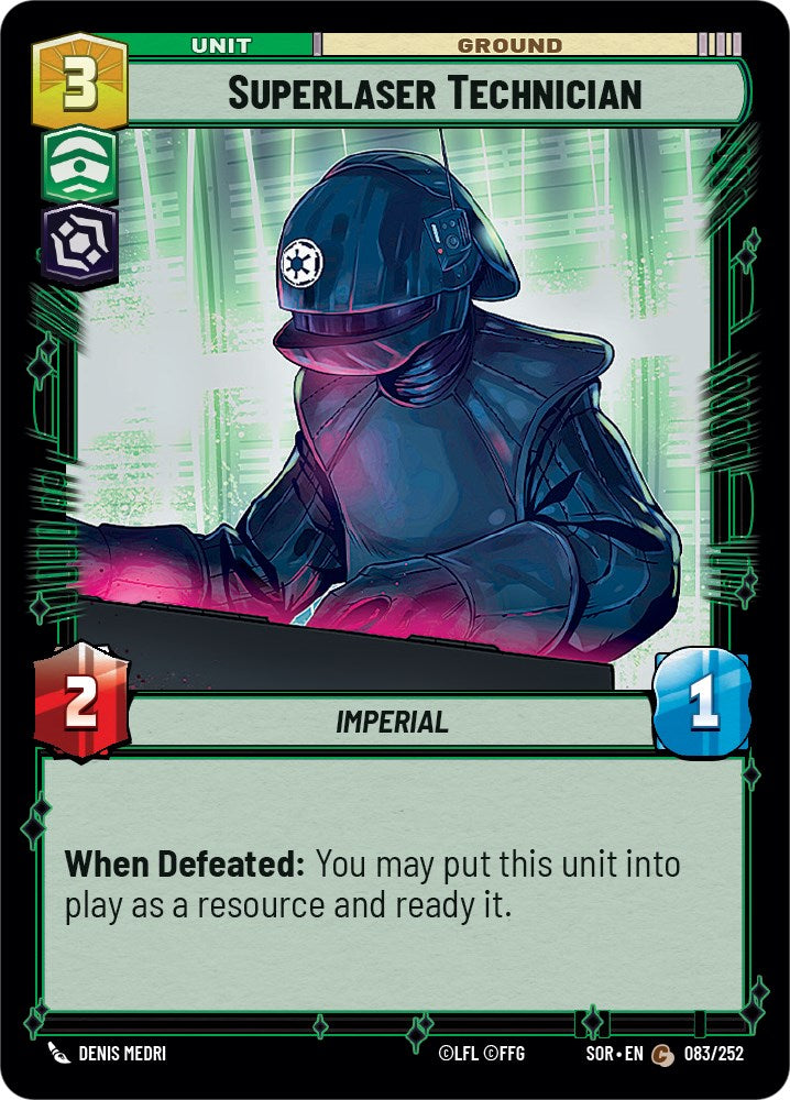 Superlaser Technician - 083/252 (Normal) Near Mint_Normal