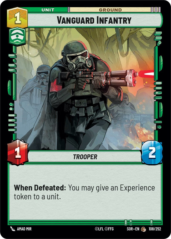 Vanguard Infantry - 108/252 (Normal) Near Mint_Normal