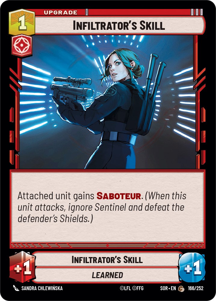 Infiltrator's Skill - 166/252 (Foil) Near Mint_Foil