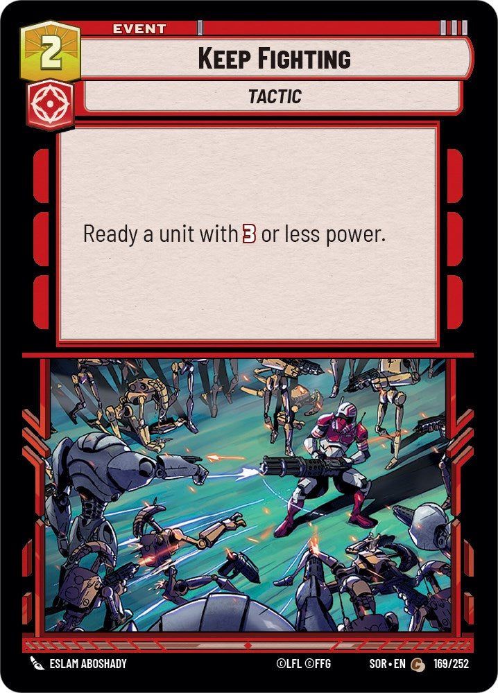 Keep Fighting - 169/252 (Foil) Near Mint_Foil