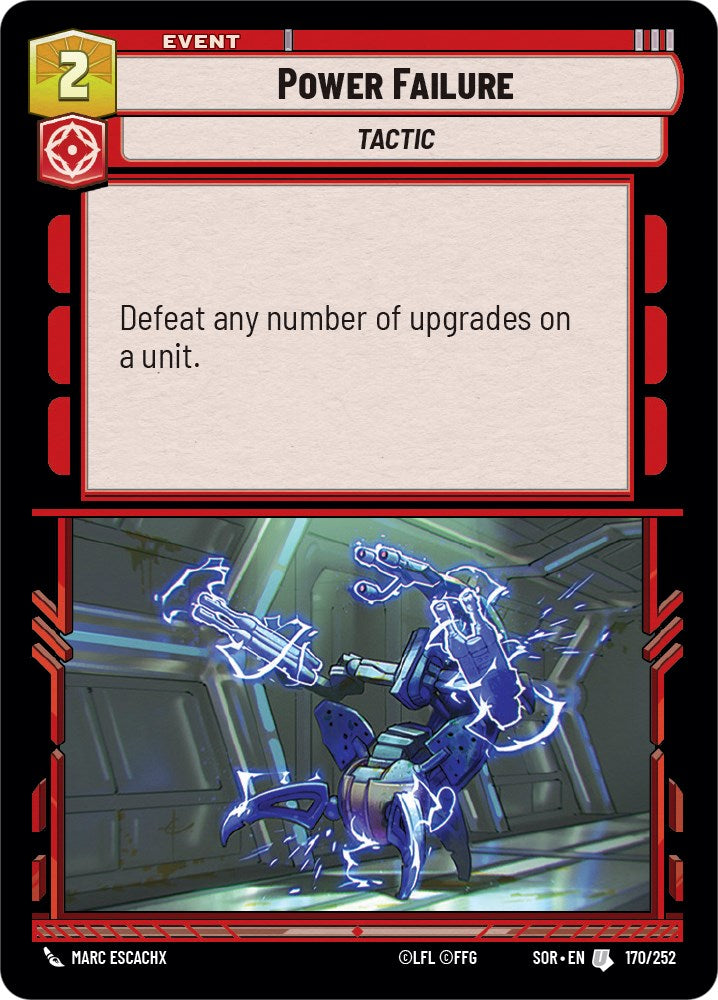 Power Failure - 170/252 (Foil) Near Mint_Foil