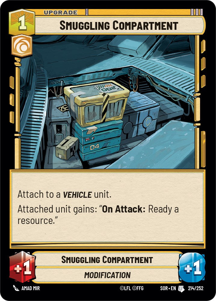 Smuggling Compartment - 214/252 (Normal) Near Mint_Normal