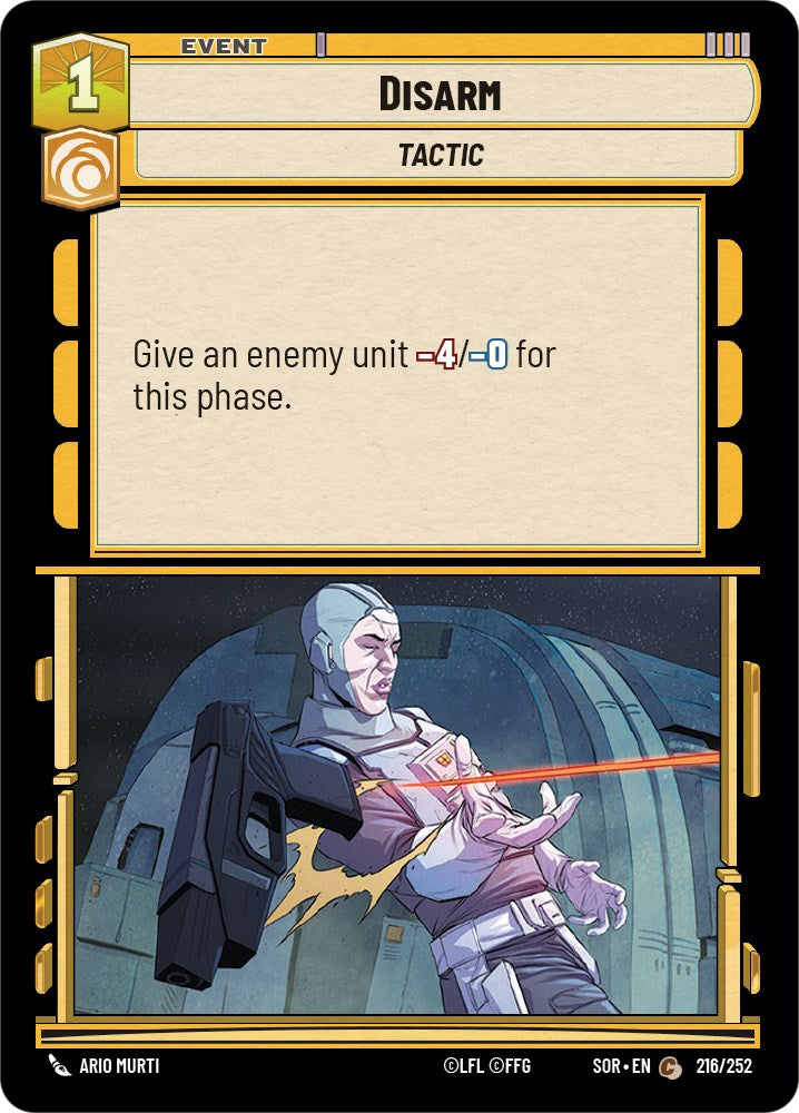Disarm - 216/252 (Foil) Near Mint_Foil