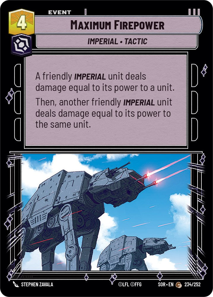 Maximum Firepower - 234/252 (Normal) Near Mint_Normal