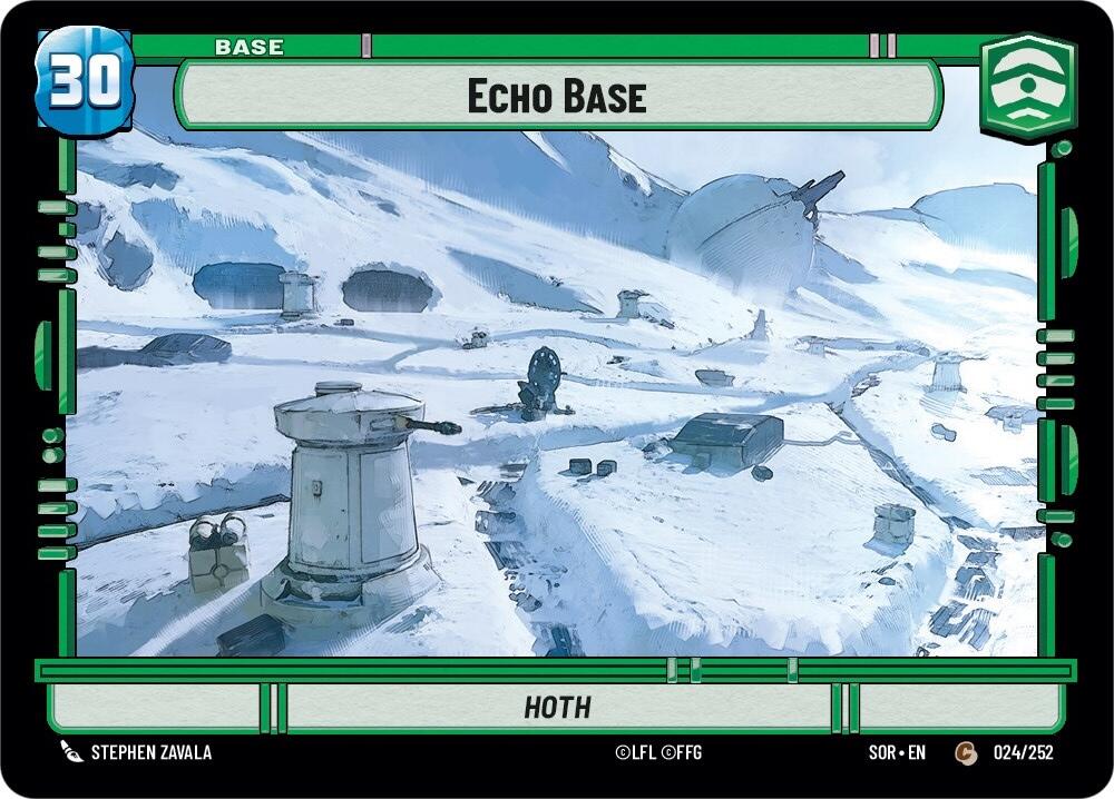 Echo Base // Shield - 24 // T02 (Normal) Near Mint_Normal
