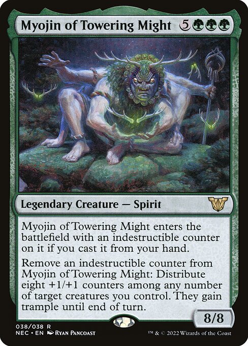 Myojin of Towering Might NEC #38 Non-Foil