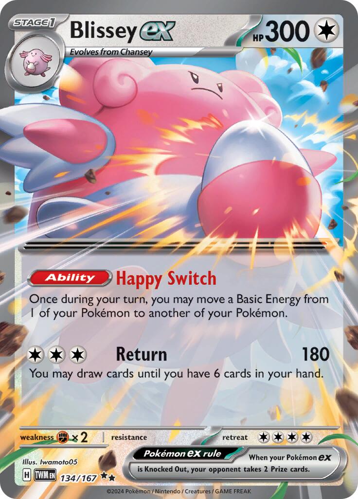 Blissey ex - 134/167 - 134/167 (Holo)