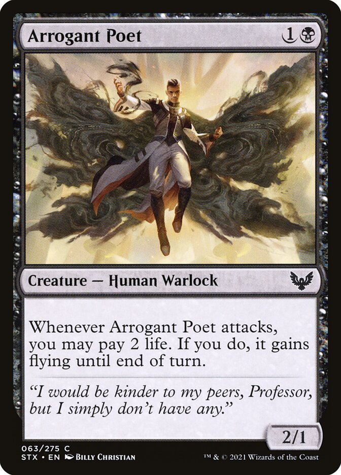 Arrogant Poet - 63 (Foil)