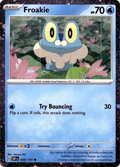 Froakie - 056/197 (Cosmos Holo) - 056/197 (Holo)