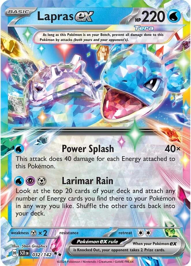 Lapras ex - 032/142 - 032/142 (Holo)