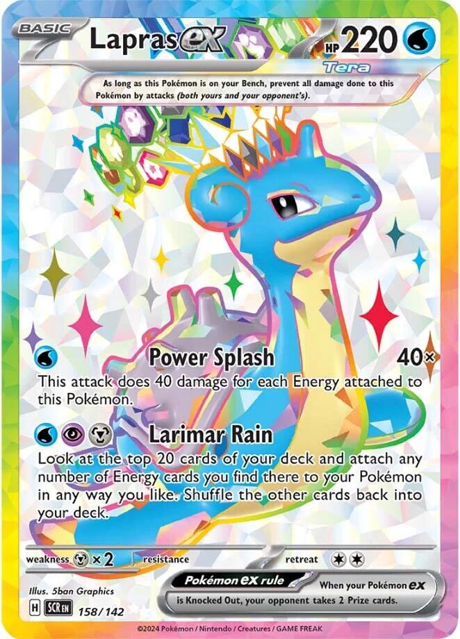 Lapras ex - 158/142 - 158/142 (Holo)