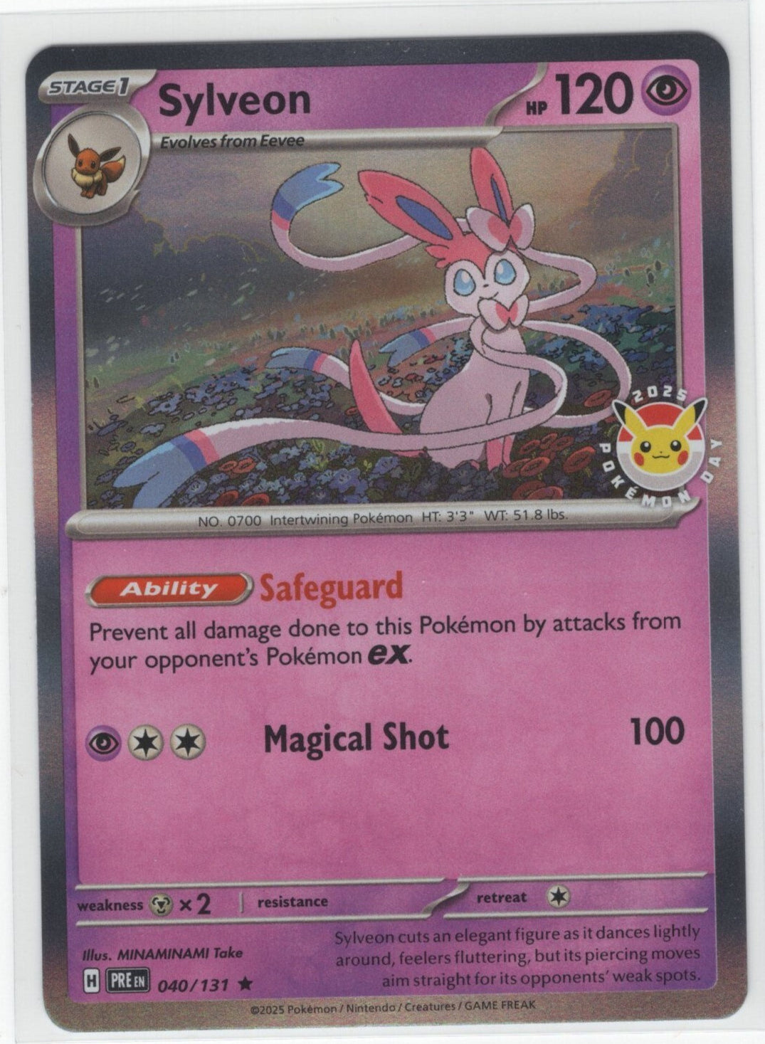 Sylveon — 040/131 (Pokemon Day) - 040/131 (Foil)
