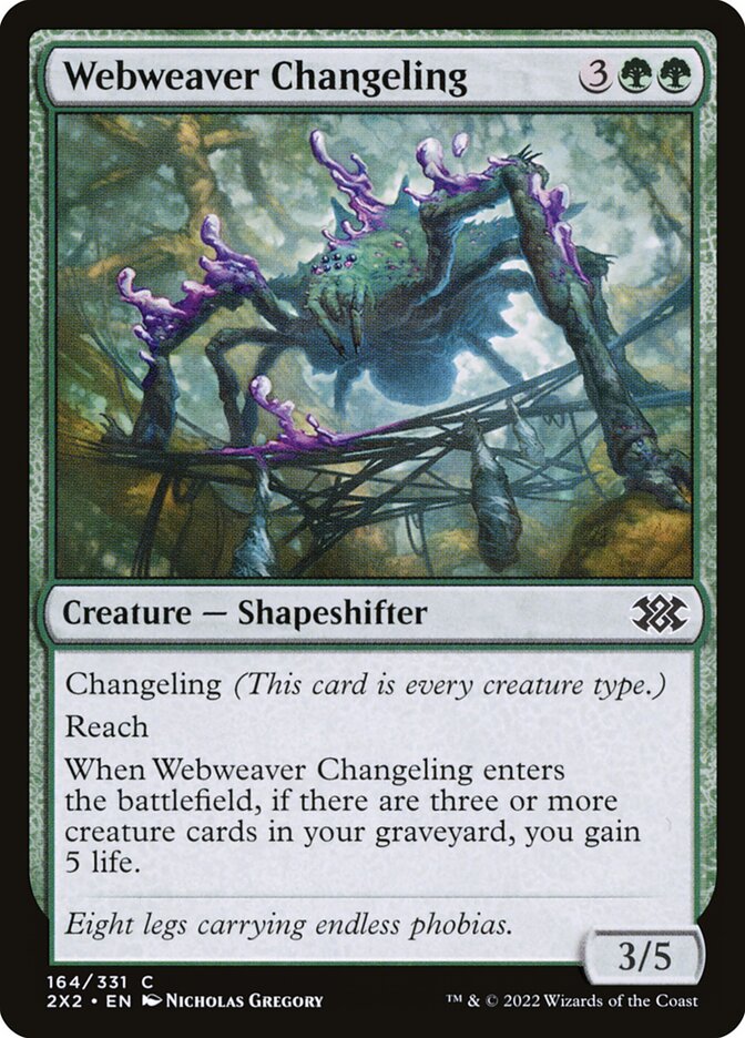 Webweaver Changeling - 164 (Foil)