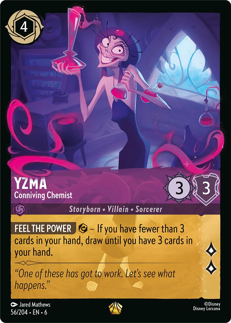 Yzma - Conniving Chemist - 6 (Normal) Near Mint_Non-Foil
