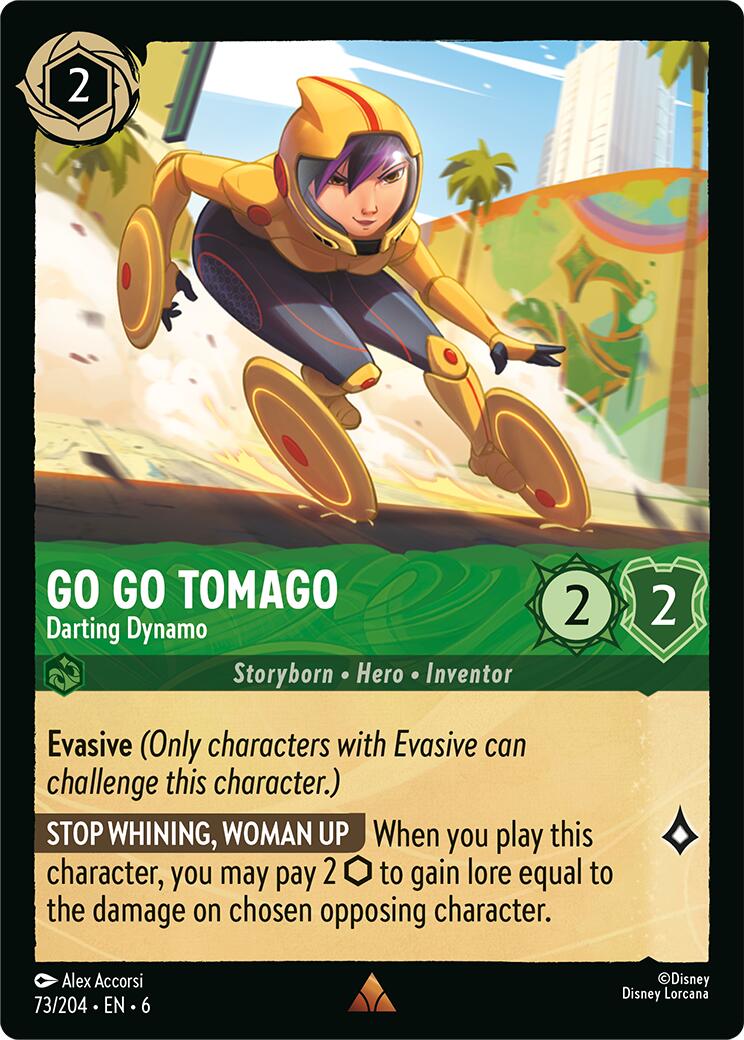 Go Go Tomago - Darting Dynamo - 6 (Normal) Near Mint_Non-Foil