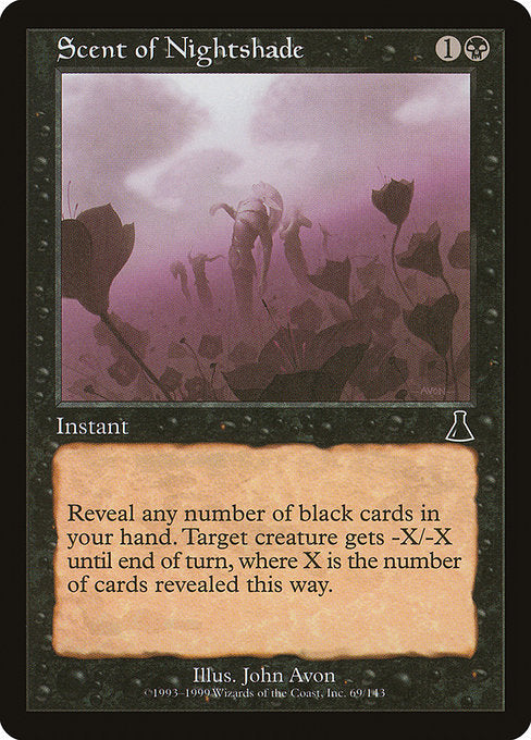 Scent of Nightshade UDS #69 Non-Foil