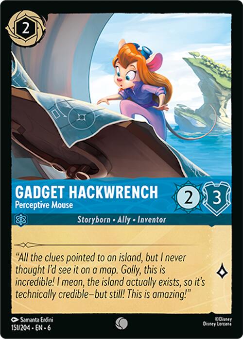 Gadget Hackwrench - Perceptive Mouse - 6 (Normal) Near Mint_Non-Foil