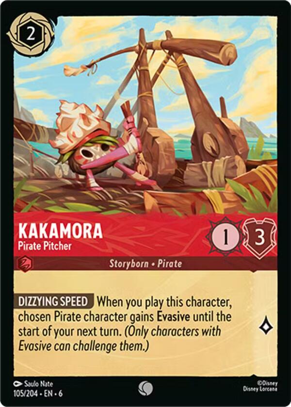 Kakamora - Pirate Pitcher - 6 (Normal) Near Mint_Non-Foil