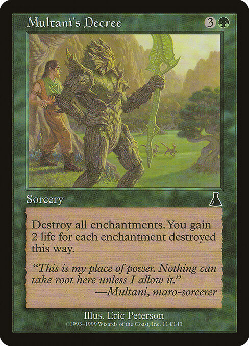 Multani's Decree UDS #114 Non-Foil