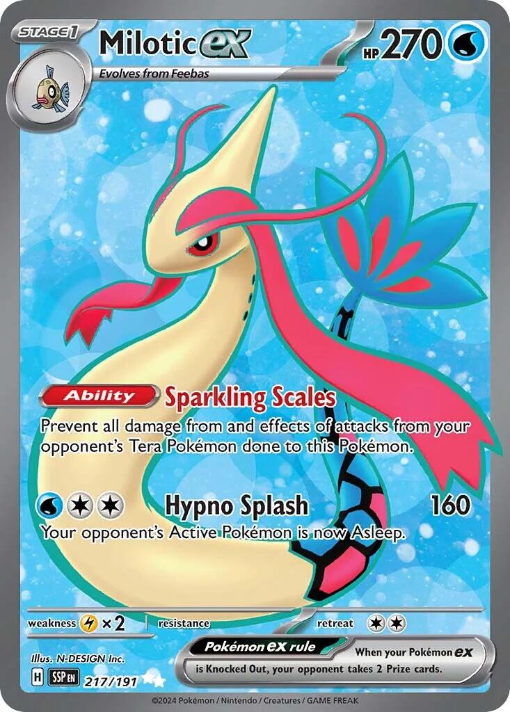Milotic ex - 217/191 (Holo)