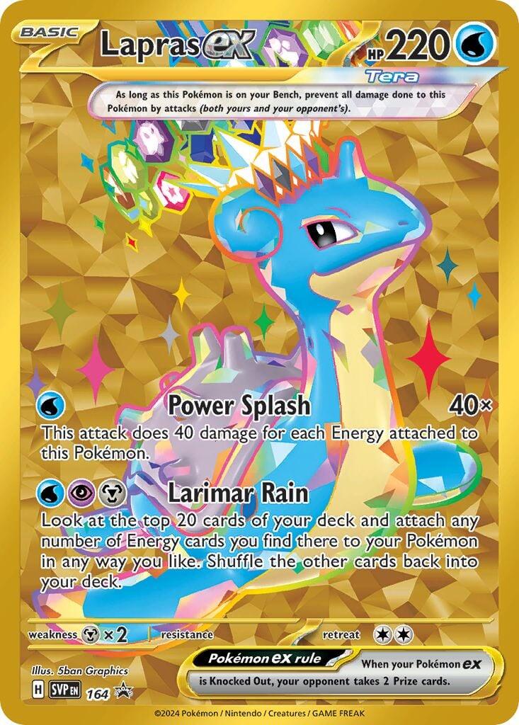 Lapras ex - 164 - 164 (Holo)