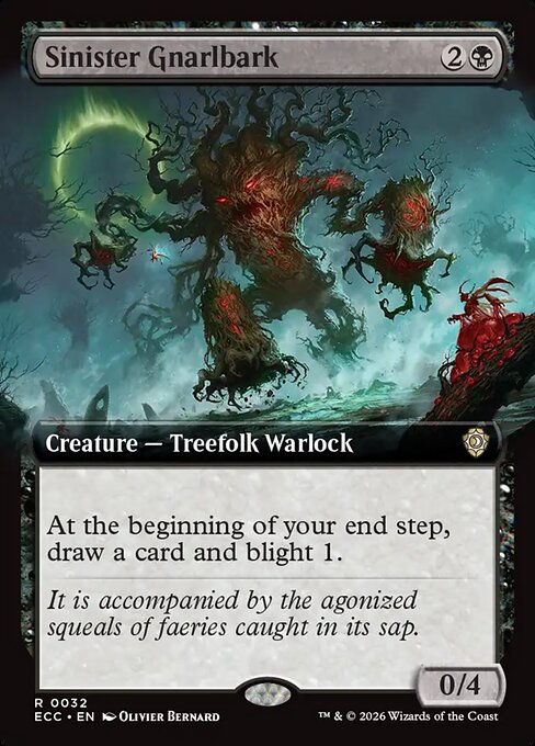 Sinister Gnarlbark ECC #32 Non-Foil