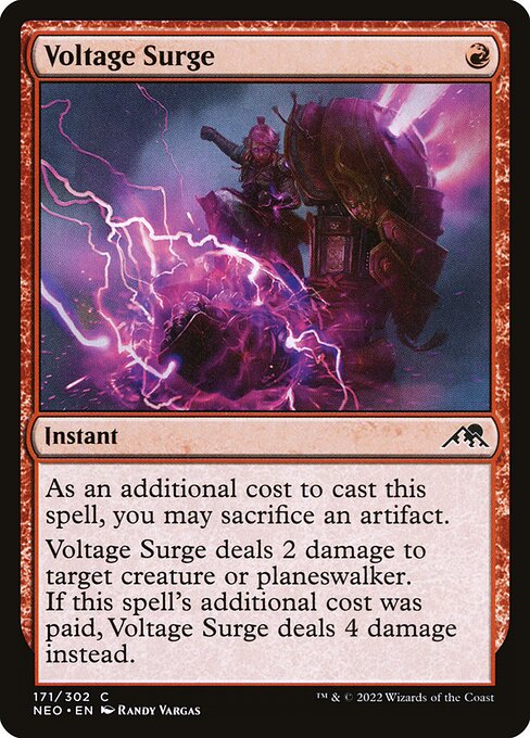 Voltage Surge NEO #171 Non-Foil