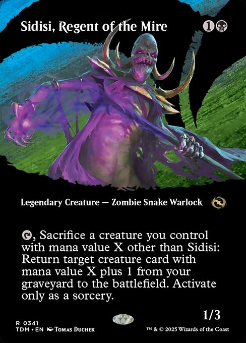 Sidisi, Regent of the Mire TDM #341 Non-Foil