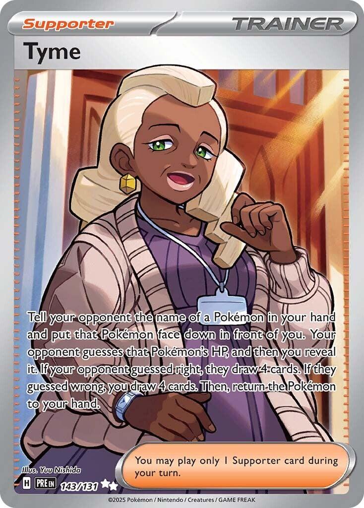 Tyme – SV: Prismatic Evolutions