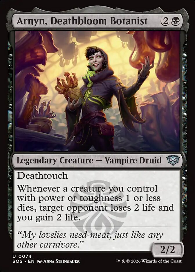 Arnyn, Deathbloom Botanist - 74 (Foil)