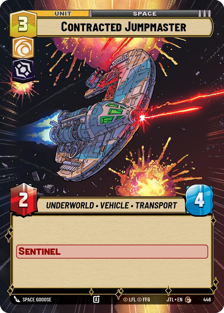 Contracted Jumpmaster (Hyperspace) - 446 Near Mint_Non-Foil