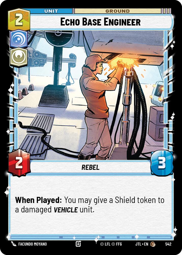 Echo Base Engineer - 542 (Foil) Near Mint_Foil