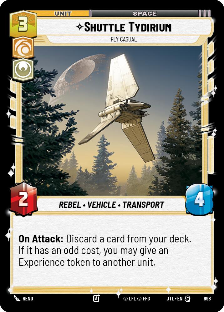 Shuttle Tydirium - Fly Casual - 698 (Foil) Near Mint_Foil