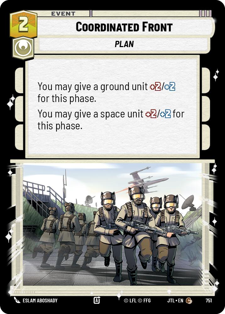 Coordinated Front - 751 (Foil) Near Mint_Foil