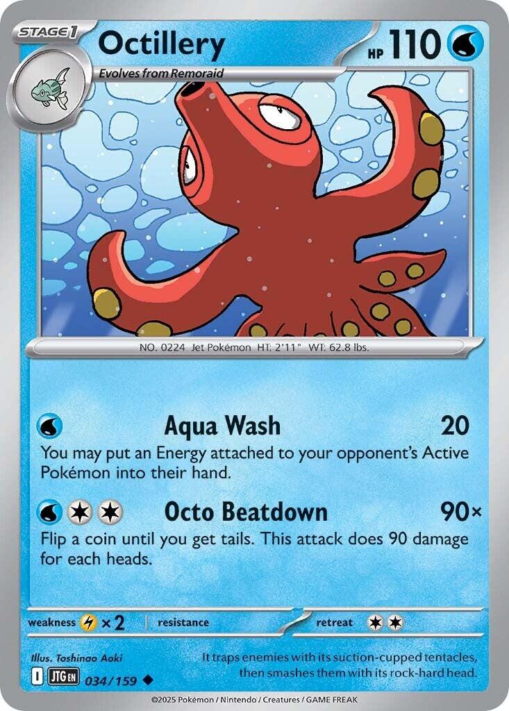 Octillery - 034/159 (Normal) Near Mint_Non-Foil