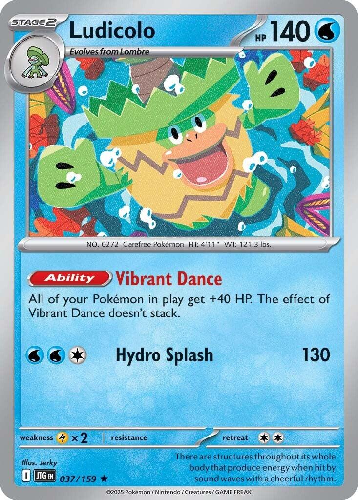 Ludicolo - 037/159 (Holofoil) Near Mint_Holofoil