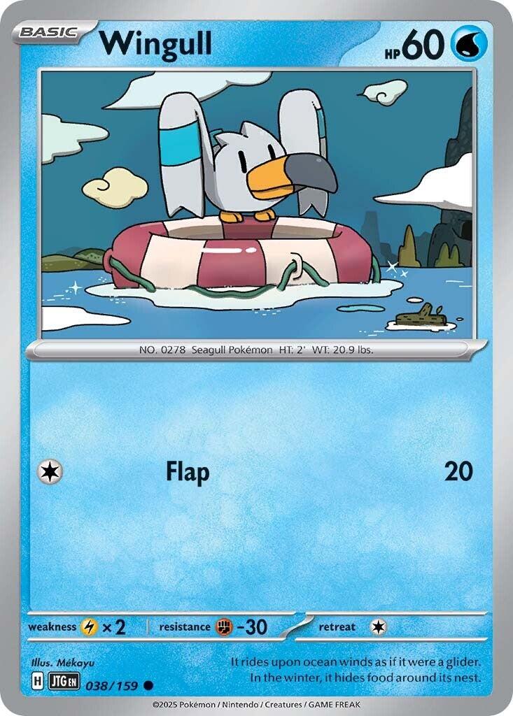 Wingull - 038/159 (Normal) Near Mint_Non-Foil