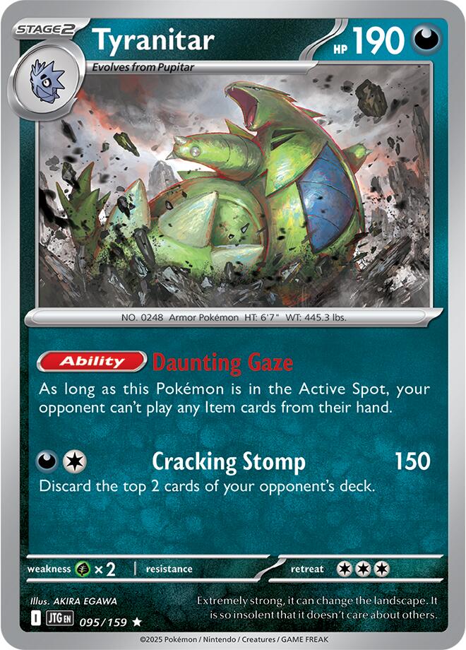 Tyranitar - 095/159 (Holofoil) Near Mint_Holofoil