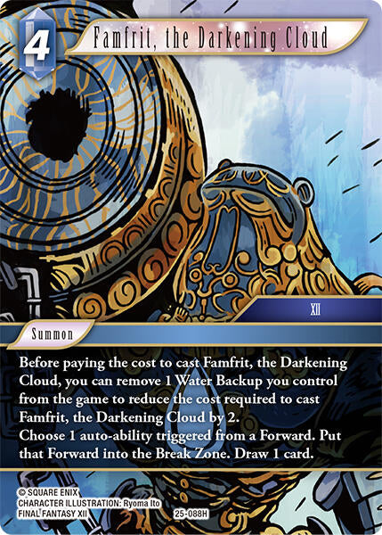 Famfrit, the Darkening Cloud - 25-088H (Normal) Near Mint_Non-Foil