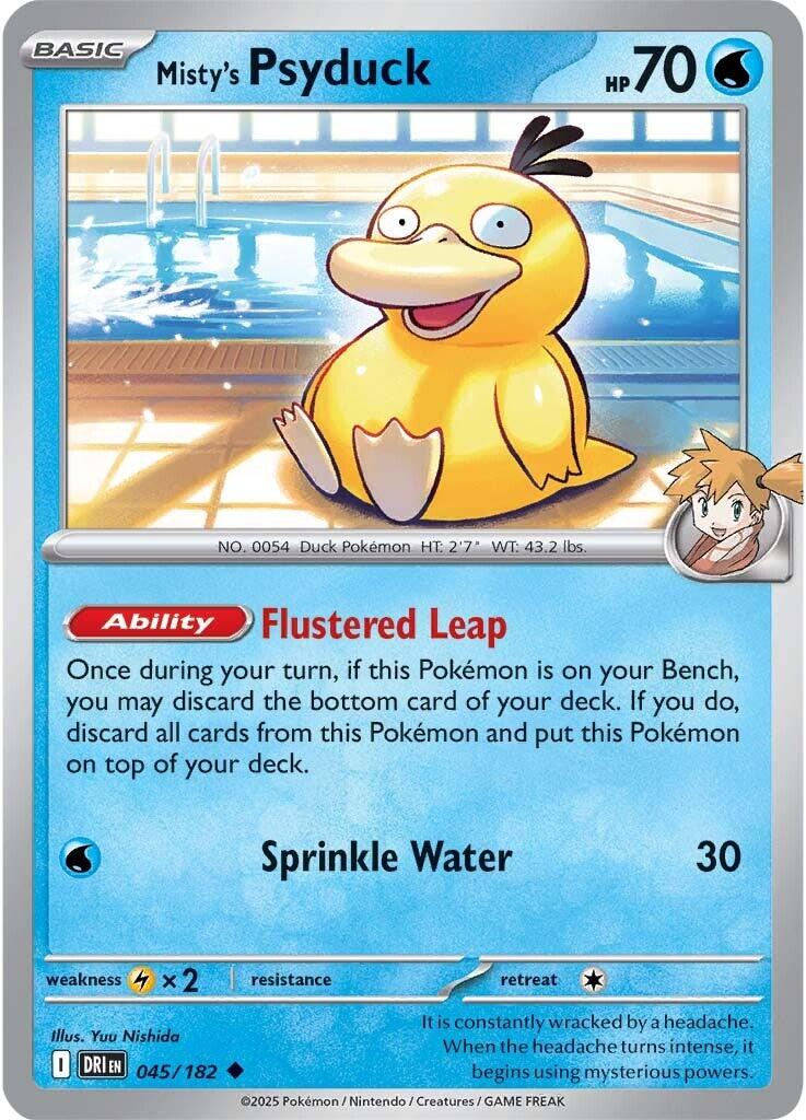 Misty's Psyduck (Normal) Near Mint_Normal