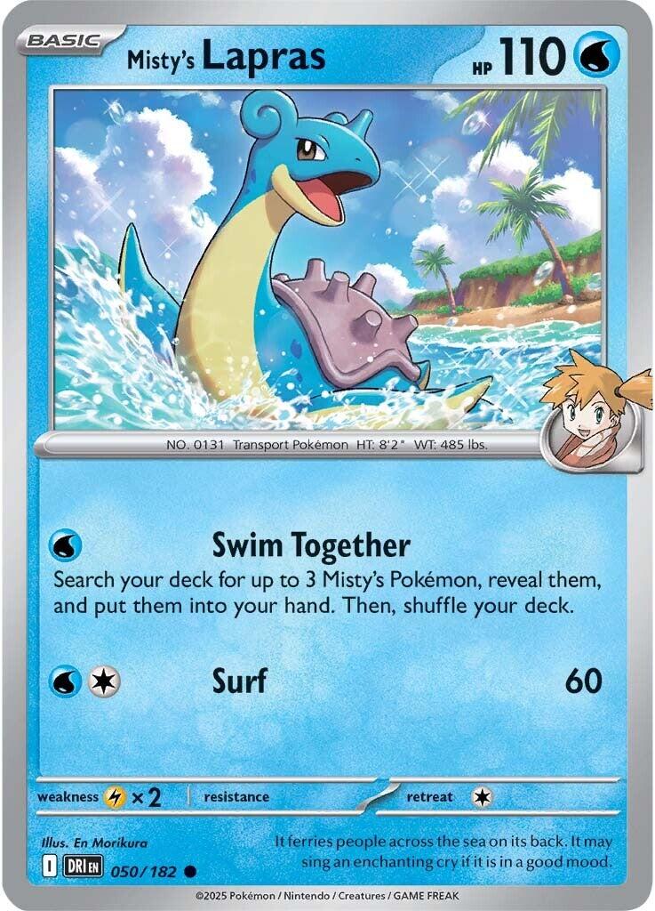 Misty's Lapras (Normal) Near Mint_Normal