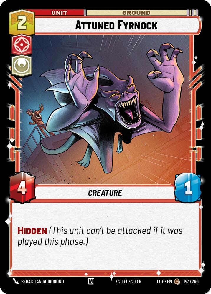 Attuned Fyrnock - 143/264 (Normal) Near Mint_Non-Foil