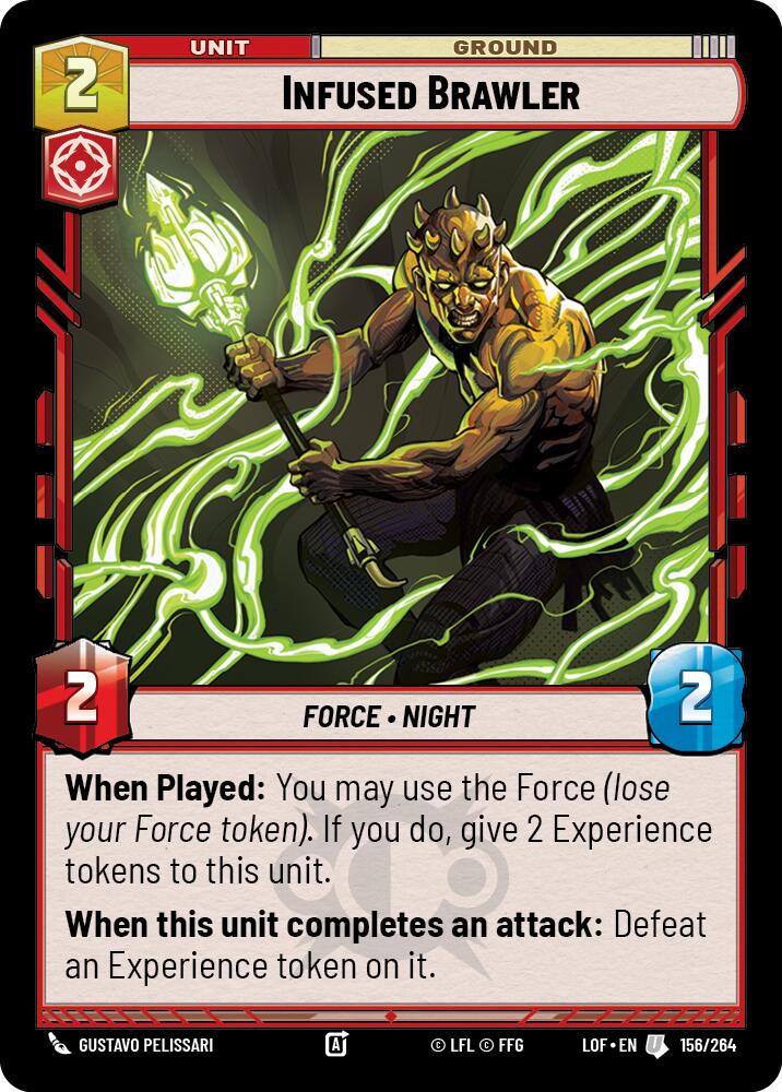 Infused Brawler - 156/264 (Normal) Near Mint_Non-Foil