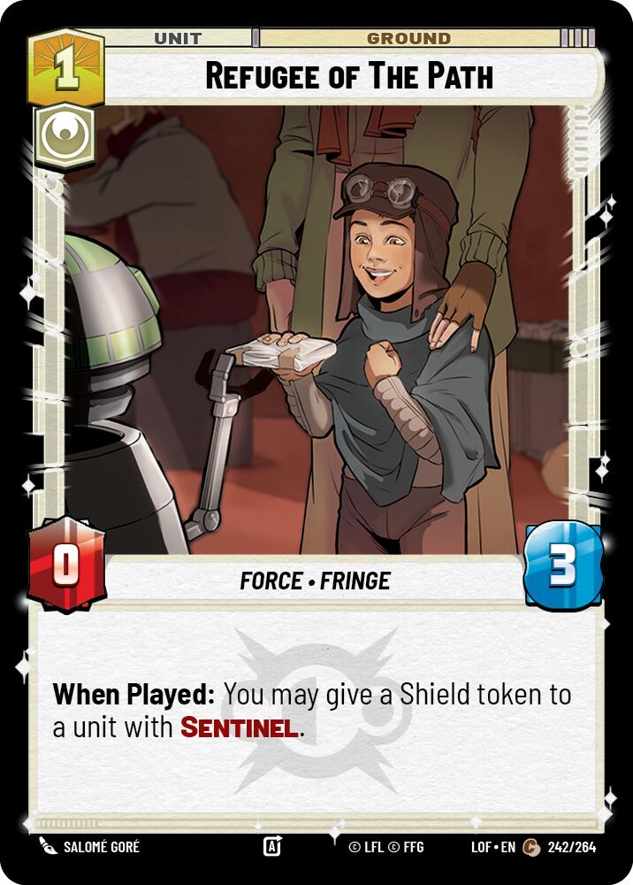 Refugee of The Path - 242/264 (Normal) Near Mint_Non-Foil