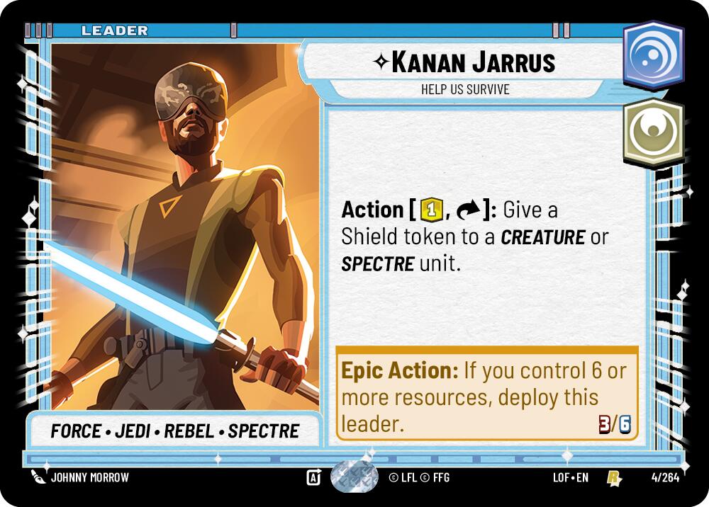 Kanan Jarrus - Help Us Survive - 004/264 (Normal) Near Mint_Non-Foil