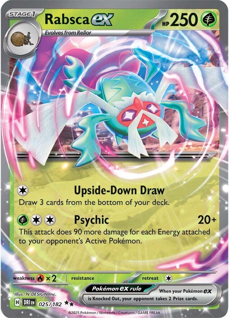 Rabsca ex - 025/182 (Holofoil) Near Mint_Holofoil