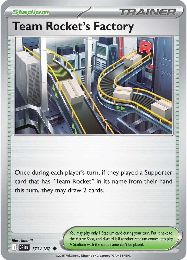Team Rocket's Factory (Normal) Near Mint_Normal