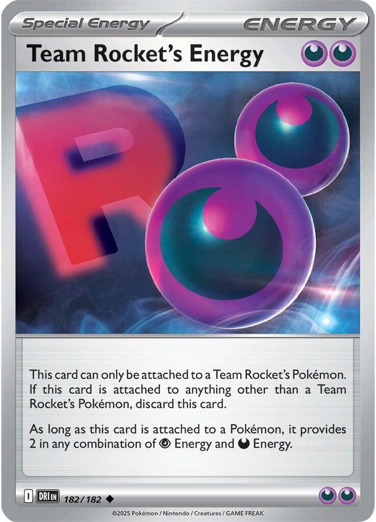 Team Rocket's Energy (Normal) Near Mint_Normal