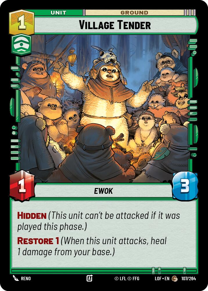 Village Tender - 107/264 (Normal) Near Mint_Non-Foil